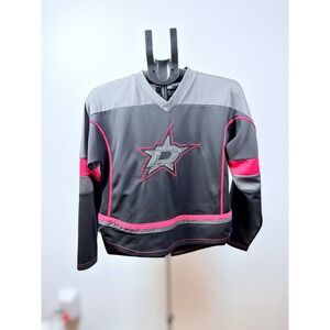 Reebok Dallas‎ Stars Tyler Seguin 91 Youth Jersey L/G 14 Black Pink NHL Hockey